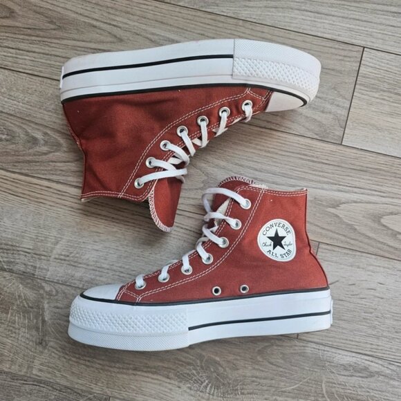 Converse Chuck Taylor Al Star Lift Women's Platform High-Top Sneakers. - Picture 1 of 6